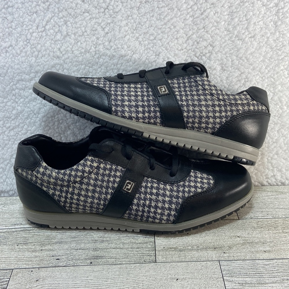 FootJoy Casual Collection Womens Golf Shoes Black 97720 Lace Up Low Top Size 7